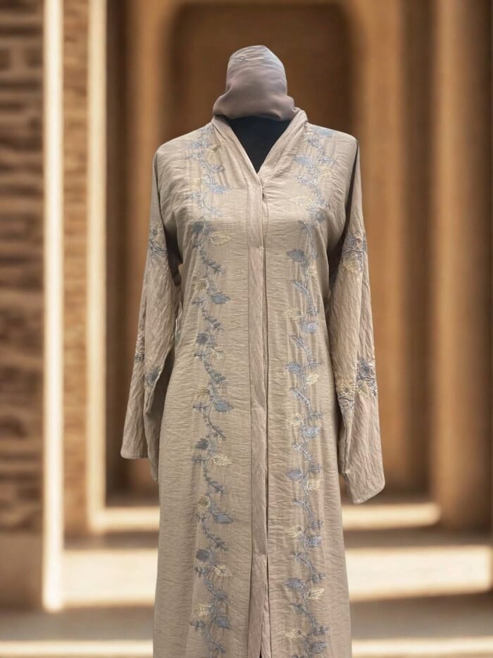 Exclusive Dubai abaya Exclusive Dubai Abaya - Image 1